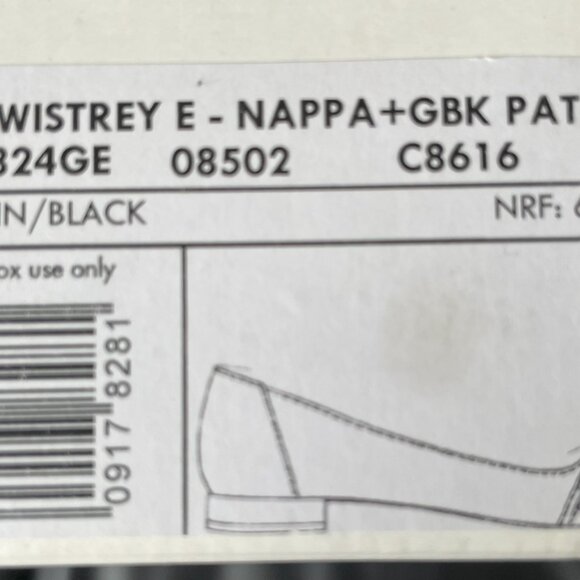 Stylish Leather and Patent Ladies shoes - Picture 6 of 6